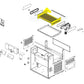 Exploded diagram of Raypak Heat Exchanger components, including copper tube bundle, part number 010061F.