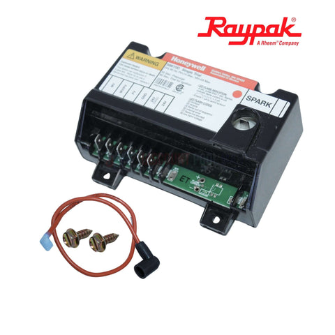 Raypak Ignition Control Board for IID Heaters with Spark Module, SKU 007156F, from Discount Pool Mart DPM.