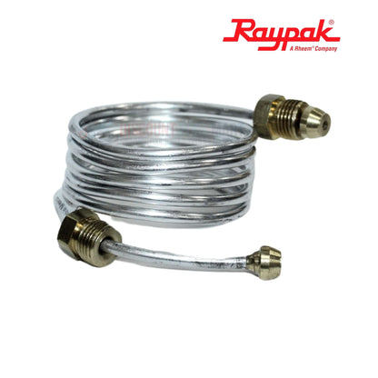 Raypak pilot tube 004078F for heaters, 34-inch, OEM replacement, DPM discount pool parts, durable and reliable installation.