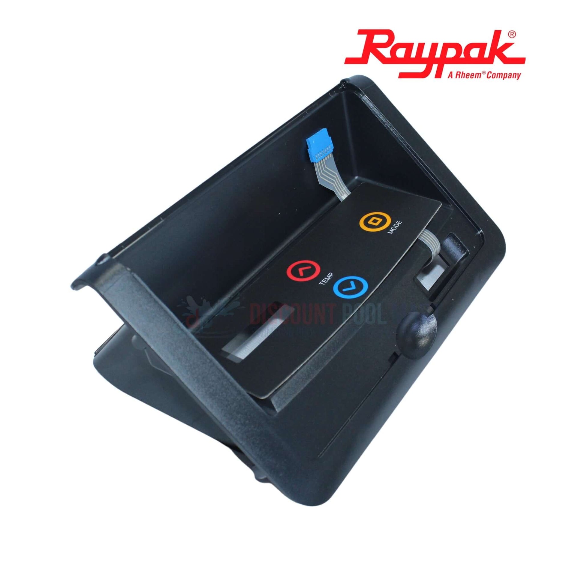 Raypak Control Bezel with Switch Decal for Heaters | Discount Pool Mart DPM | Model 009491F | Before 5/2011