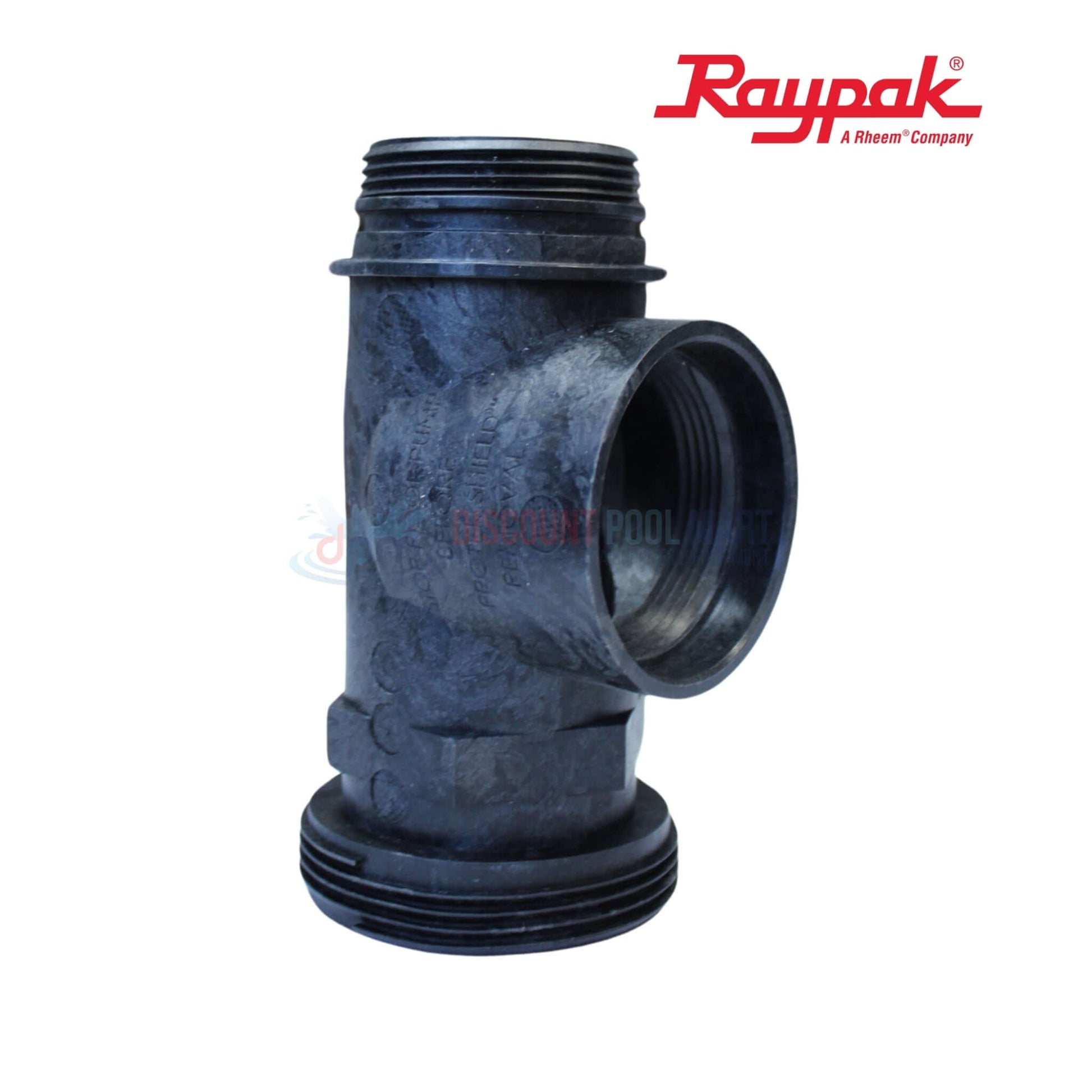 Raypak Inlet Header Adapter Kit 019060F for Avia Gas Heater 264/404 at Discount Pool Mart DPM.