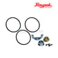 Raypak ProTek Shield Adapter Kit components including O-rings and hardware, available at Discount Pool Mart DPM.