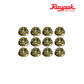 Raypak nuts set of 12 for pool heaters, OEM parts from Discount Pool Mart DPM, ideal for maintenance and repairs.