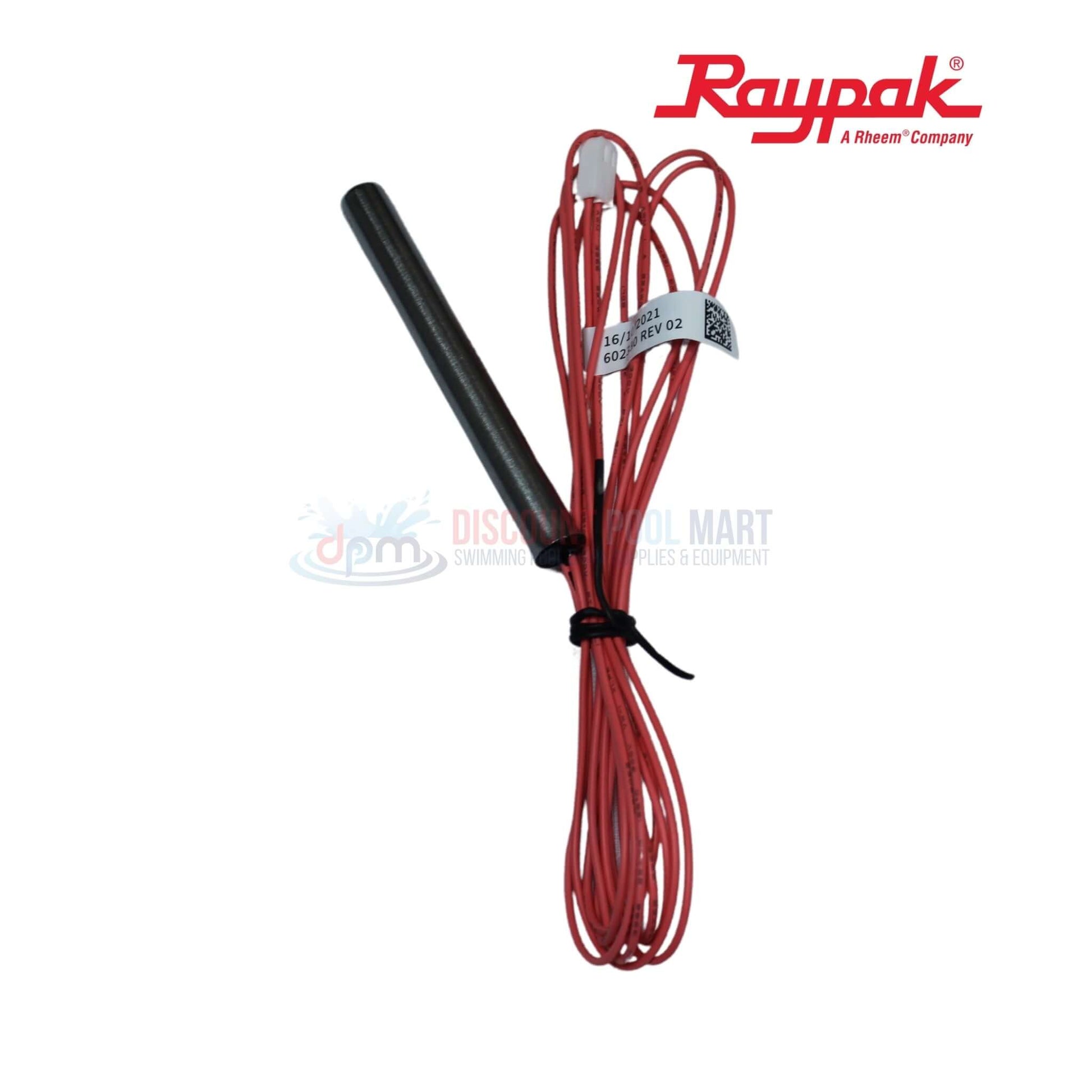 Raypak Temperature Outlet Sensor Kit for Avia Gas Heater 264 and 404 | Discount Pool Mart DPM