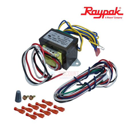 Raypak Transformer Kit with Wire Harness 006736F for 120V/240V/24V heaters at Discount Pool Mart DPM.