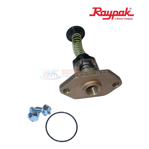 Raypak UG Bypass Assembly Kit 018759F for pool heaters - Discount Pool Mart DPM, models 206 to 268