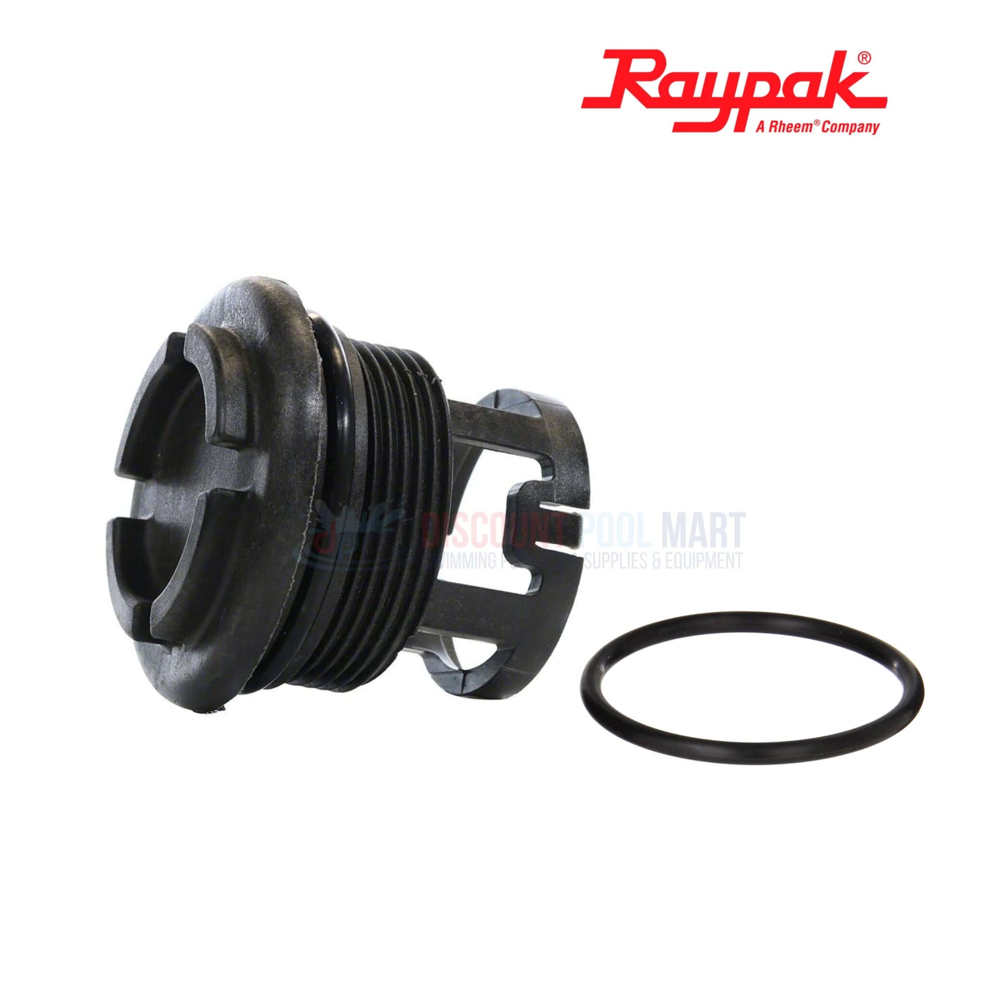 Raypak Unitherm Governor Plug 006720F with O-ring for optimal heater performance at Discount Pool Mart DPM