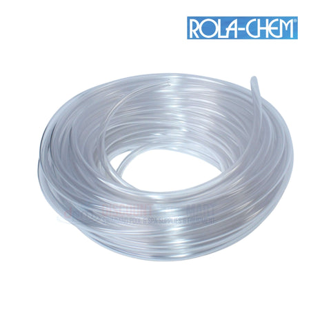 Rola-Chem Clear Tubing Vinyl Roll 100' x .43" for chemical dispensing by Discount Pool Mart DPM.