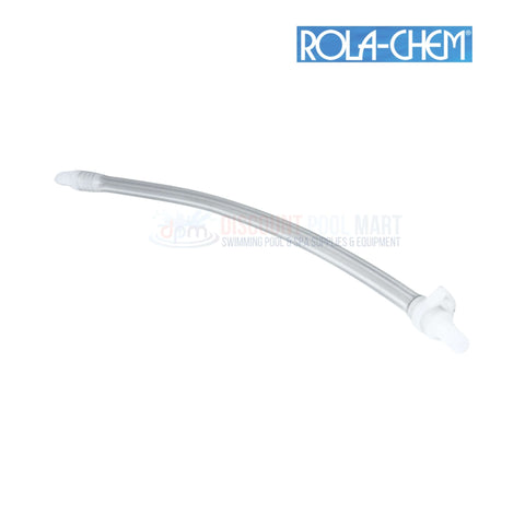 Rola-Chem Flex Tube with Clamp 523115 for peristaltic pumps, 13.25 inches, from Discount Pool Mart DPM.