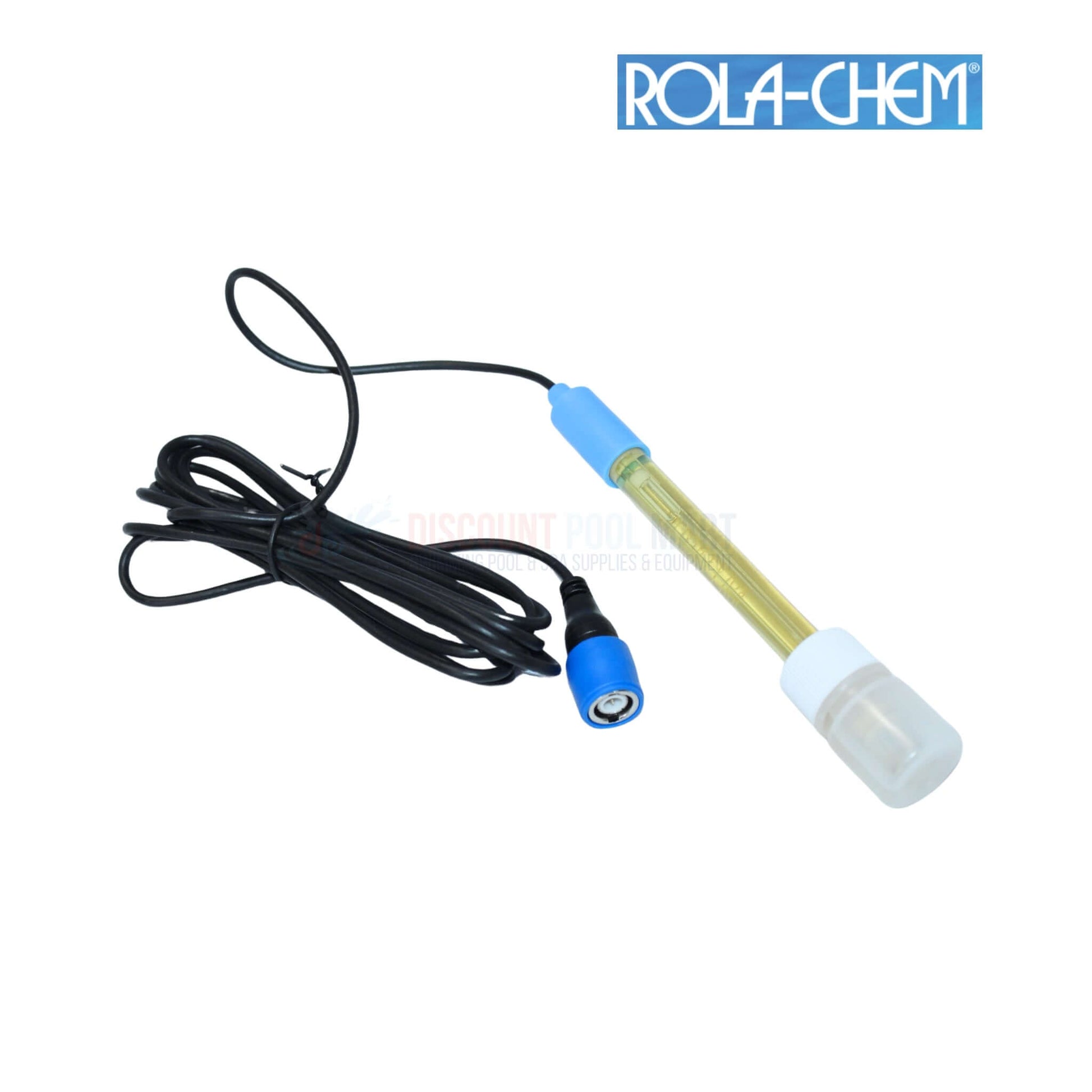 Rola-Chem pH Heavy Duty Probe 550135, 8' sensor for pool and spa monitoring. Available at Discount Pool Mart DPM.