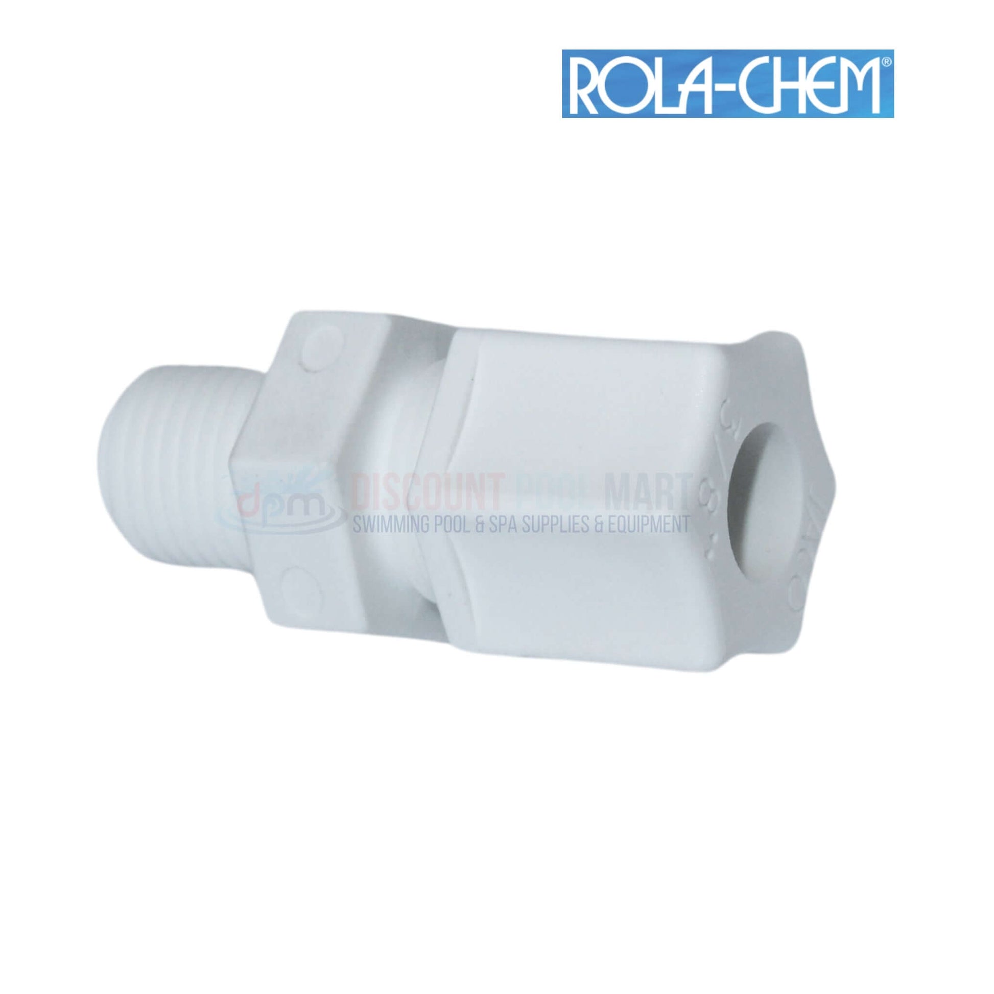 Rola-Chem Probe Replacement Fitting 1/2" by Discount Pool Mart DPM for reliable pool water monitoring.