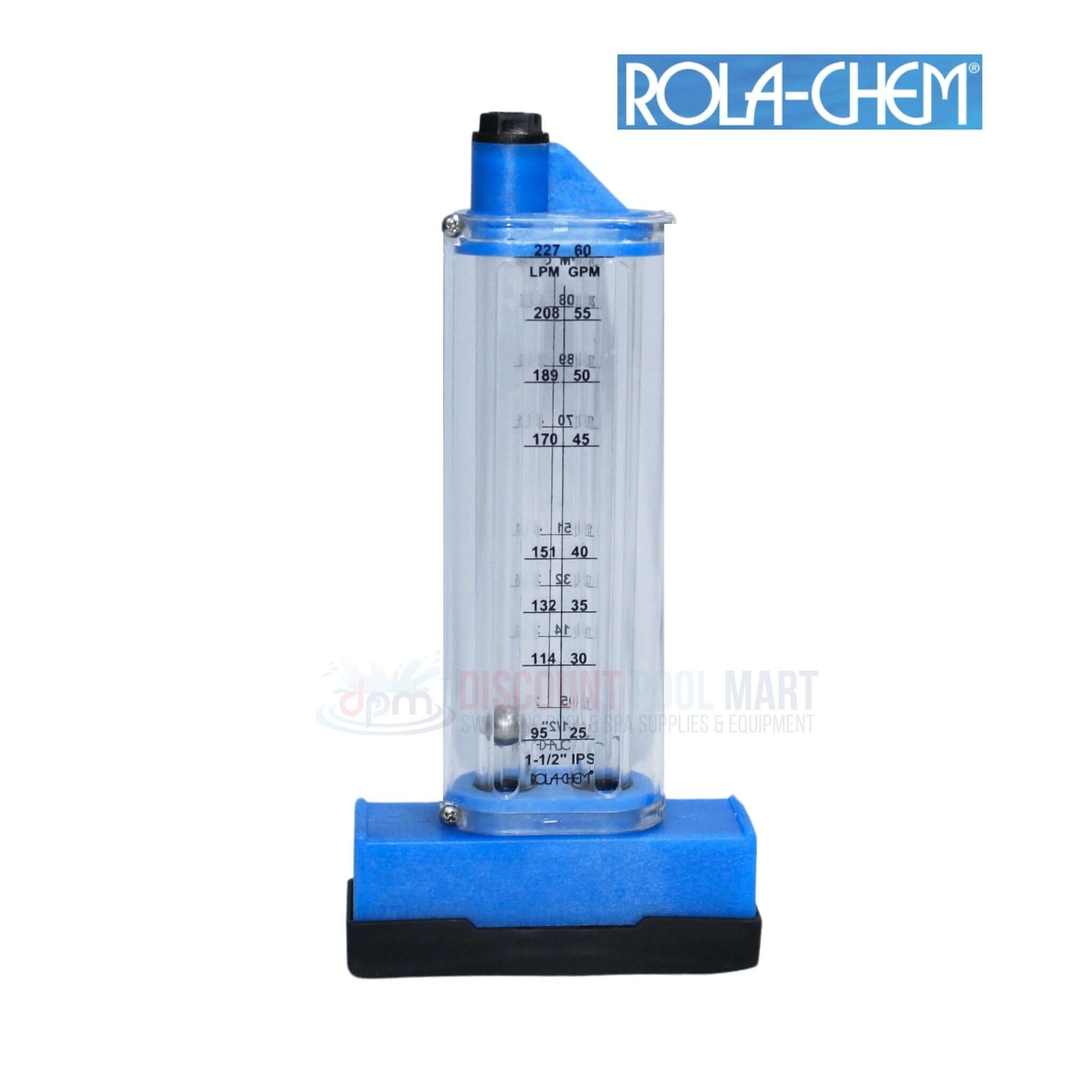 Rola-Chem Top Mount Flowmeter 570341T for accurate water flow measurements by Discount Pool Mart DPM.
