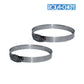 Rola-Chem stainless steel hose clamps for secure plumbing connections at Discount Pool Mart DPM.