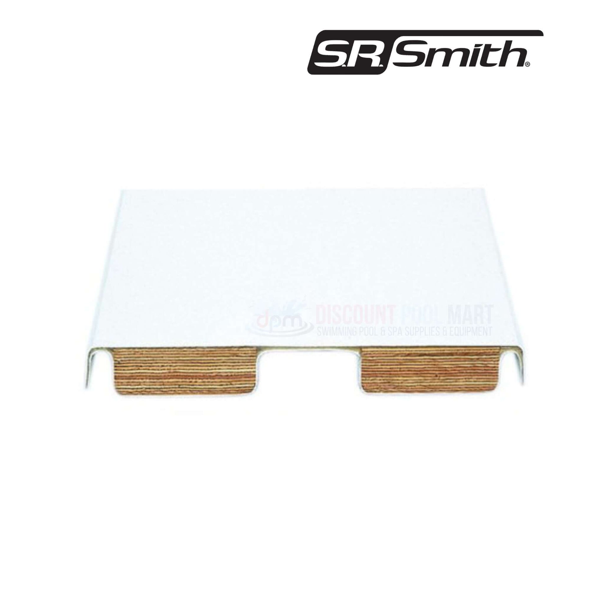 S.R. Smith Fibre-Dive 10' Diving Board in Radiant White, heavy-duty construction from Discount Pool Mart DPM, SKU: SRSmith.