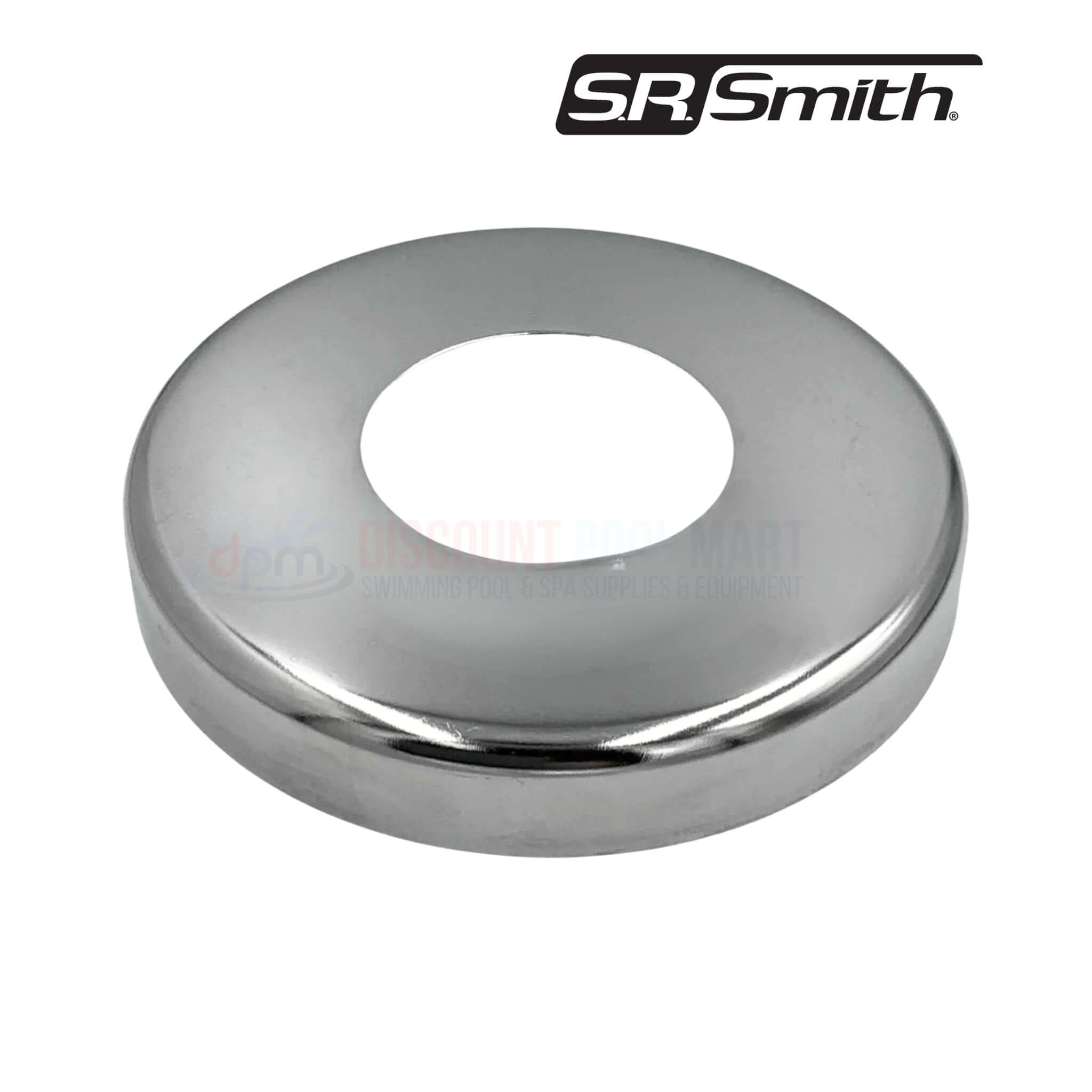S.R. Smith Stainless Escutcheon Round Plate EP-100F-MG for pool rails, 1.90" OD, available at Discount Pool Mart DPM.