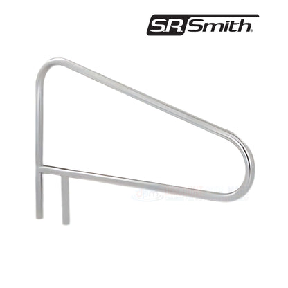 S.R. Smith 54" Stainless Steel 3-Bend Center Grab Rail DMS-103A from Discount Pool Mart for safe pool access.