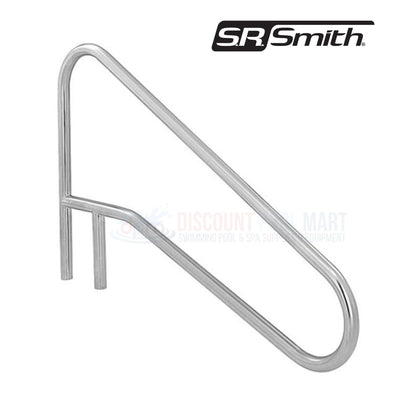 S.R. Smith Stainless Steel 3-Bend Deck Mounted Handrail | 54" | DMS-102A