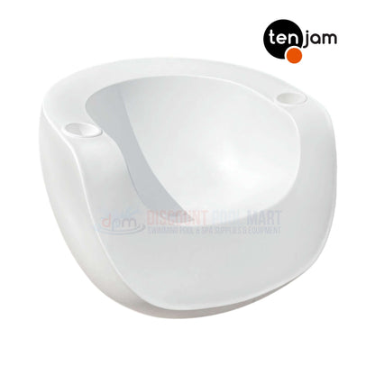 TenJam Pool Moon Chair Splash for poolside relaxation, made from recyclable material, SKU: TenJam