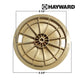SPX1070C10 | Hayward SP1070 Skim-Master Series Skimmer Lid | Tan, top view, 9 7/8" diameter, durable design, Discount Pool Mart.