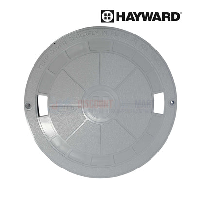 SPX1070C | Hayward SP1070 Skim-Master Series Skimmer Lid | White, round, gray skimmer lid, designed for pool maintenance, from Discount Pool Mart.