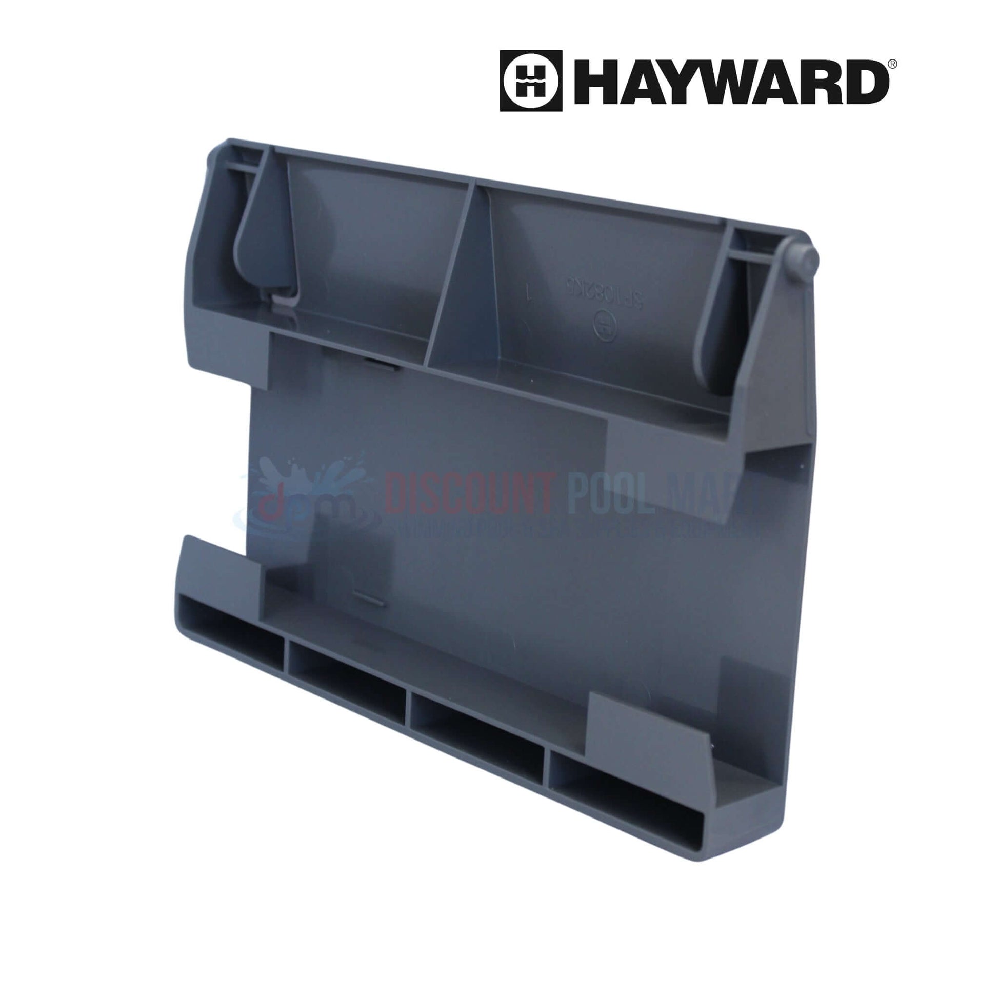 SPX1082KDGR | Hayward Automatic Skimmer Weir | Dark Grey, replacement weir for skimmers, dark grey, shown from the front, Discount Pool Mart