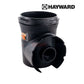 SPX5500C | Hayward PowerFlo Matrix Strainer Housing Volute in black, with drain plug, from Discount Pool Mart - pool supplies.