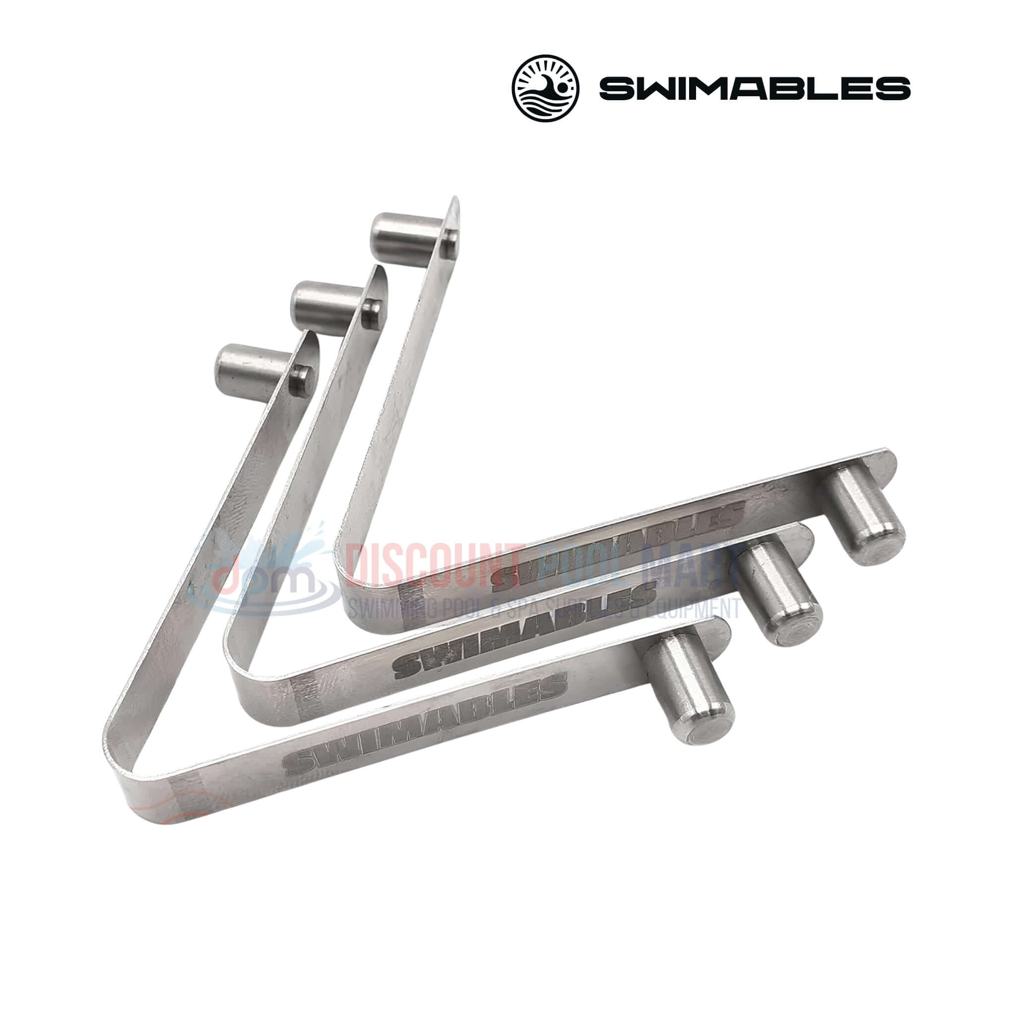 SW-10-033 | Swimables Stainless Steel V-Clips 3 Pack