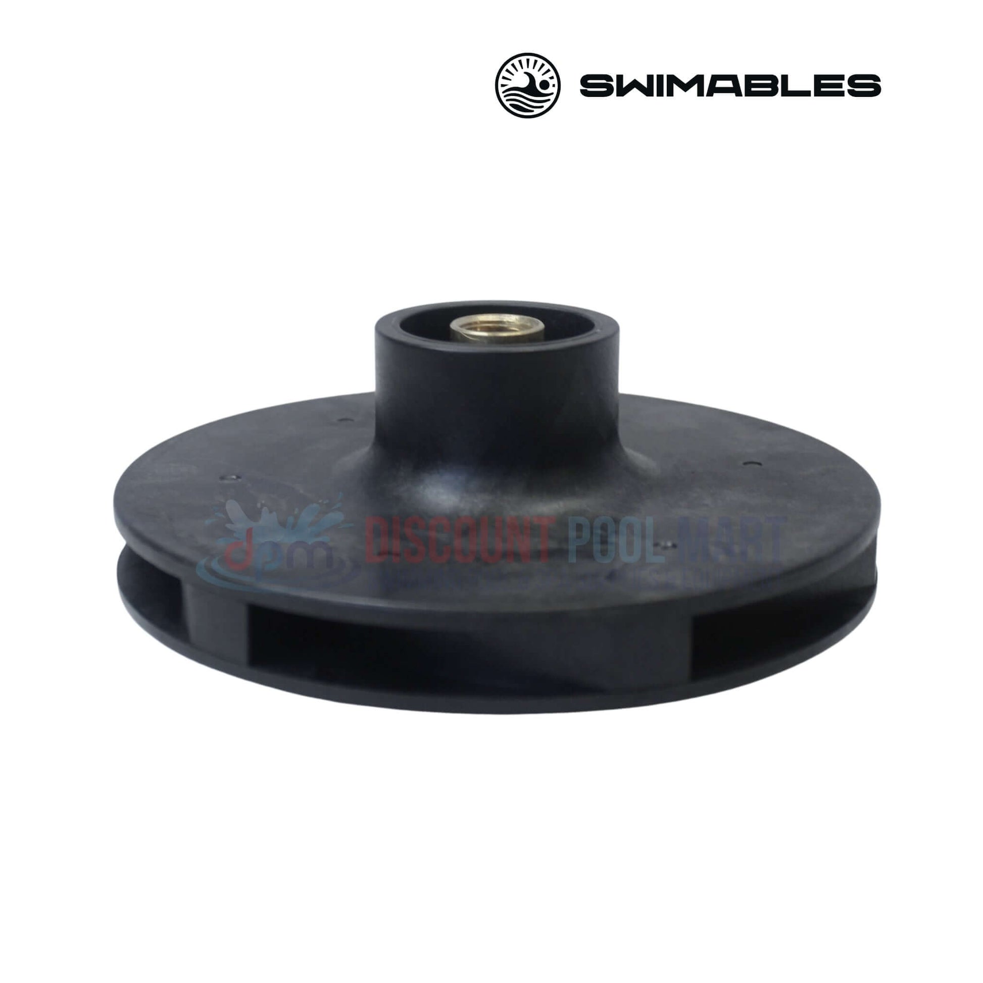 SW-21-006 | Swimables Pentair WhisperFlo 3HP Impeller | 073131, black impeller for pool pumps, from DPM, high quality, pool supplies.