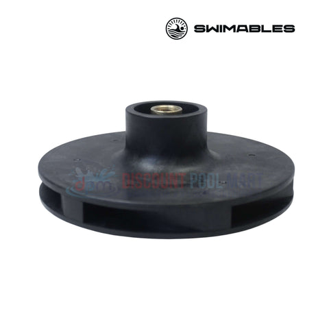 SW-21-006 | Swimables Pentair WhisperFlo 3HP Impeller | 073131, black impeller for pool pumps, from DPM, high quality, pool supplies.
