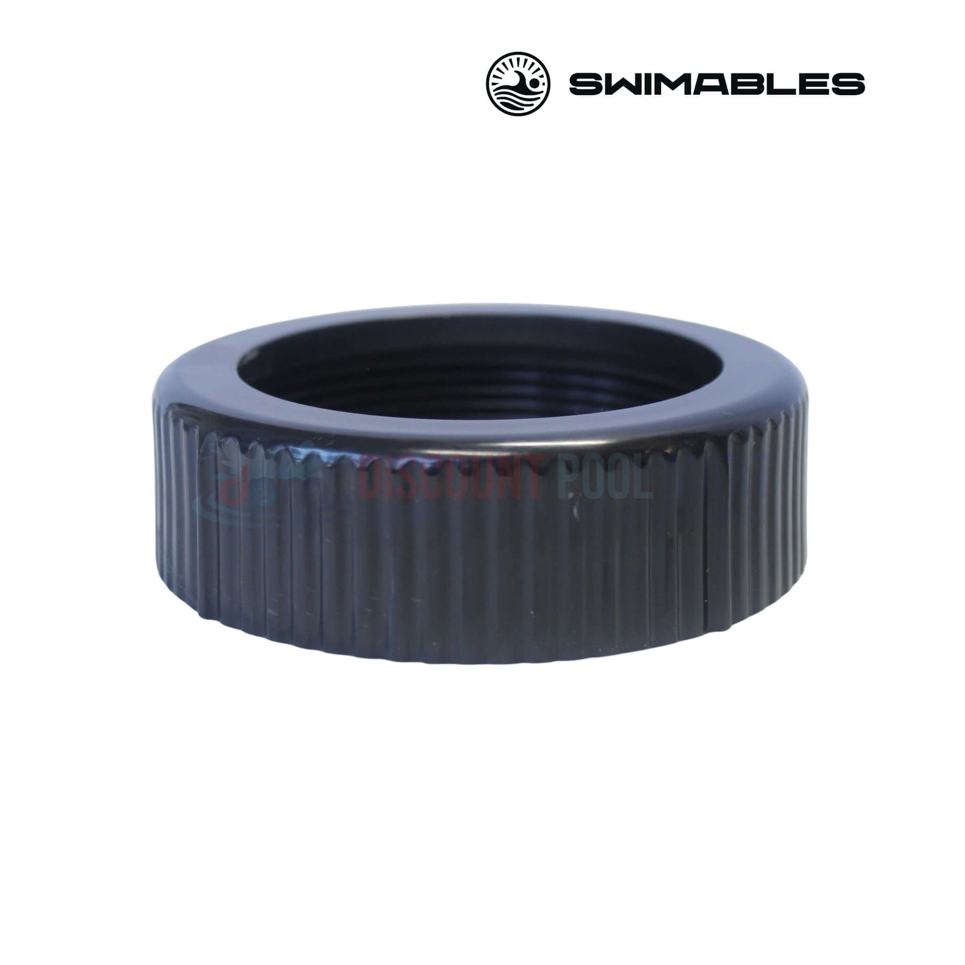 SW-21-028 | Swimables Pentair IntelliFlo3 2" x 2.5" Union Kit | 410028 union nut, black, compatible with 3 HP pumps, Discount Pool Mart.