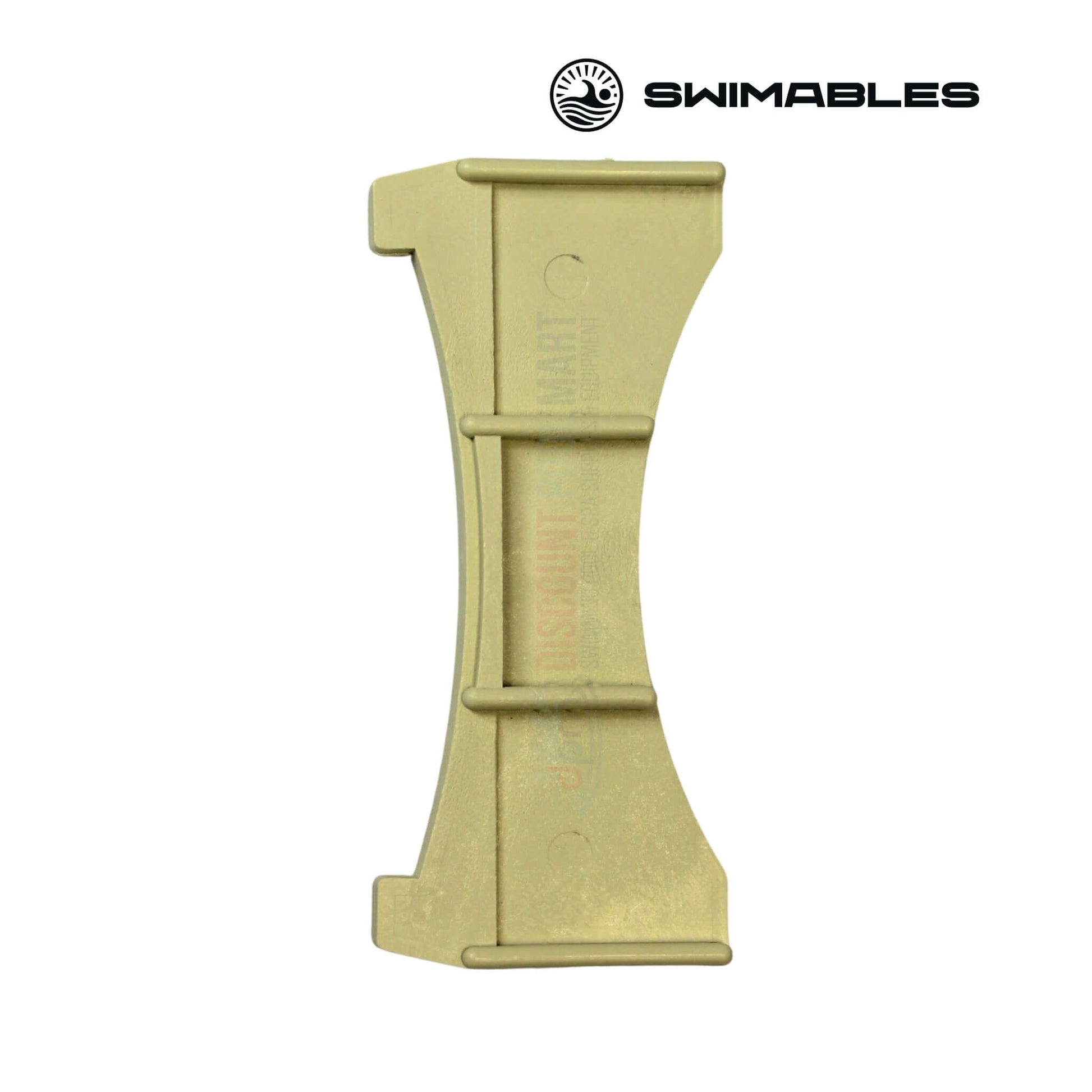 SW-21-929 Swimables Foot Insert in beige, designed for WhisperFlo/IntelliFlo pumps. Durable replacement part from Discount Pool Mart.