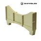 SW-21-929 foot insert by Swimables, beige plastic, supports pool pump motors, premium quality for WhisperFlo and IntelliFlo, Discount Pool Mart.