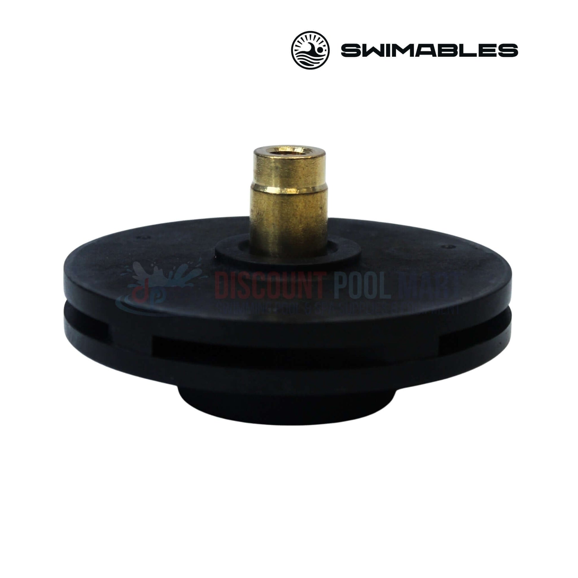 SW-22-005 | Swimables Hayward Pump 2HP Impeller | SPX2615C, black replacement part for pool pumps, from Discount Pool Mart, DPM.