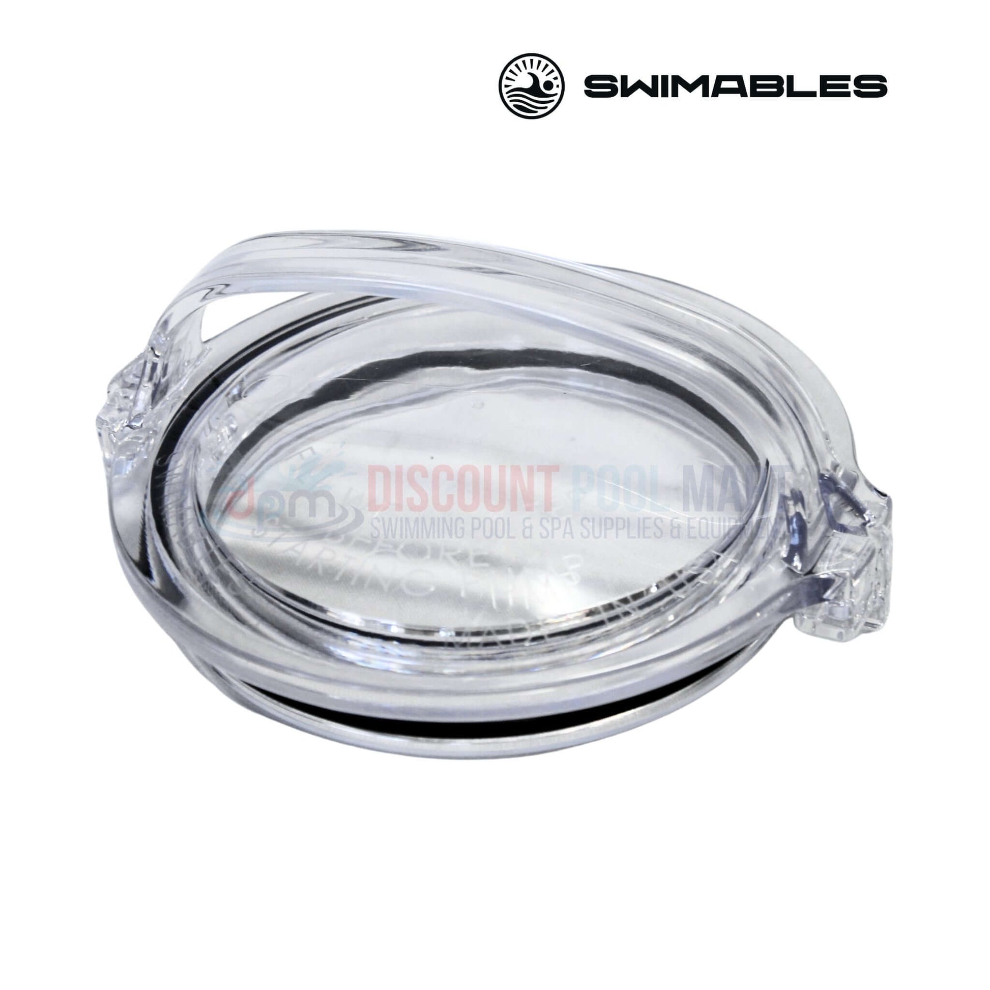 SW-22-200 | Swimables Hayward PowerFlo Strainer Lid | SPX1500D2A, clear lid with O-ring for pool pump strainer basket, from Discount Pool Mart.