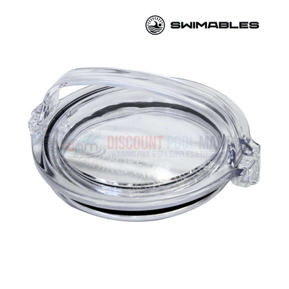 SW-22-200 | Swimables Hayward PowerFlo Strainer Lid | SPX1500D2A, clear lid with O-ring for pool pump strainer basket, from Discount Pool Mart.