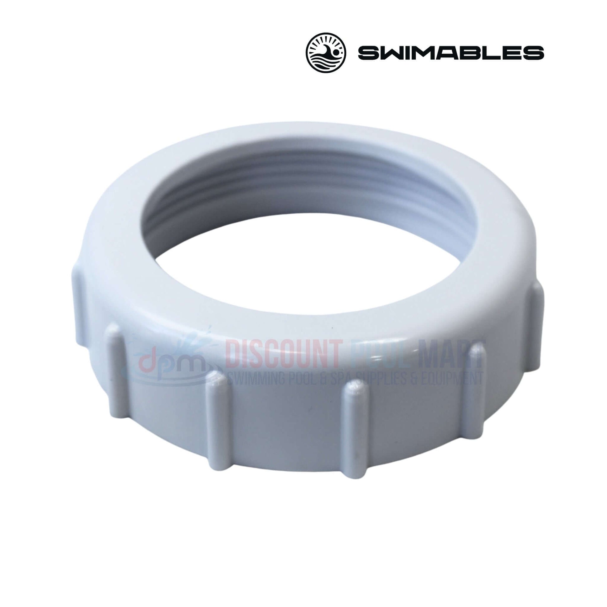 SW-26-096 | Swimables Pentair Bulkhead Union Kit | 271096, white union half for pool filters at Discount Pool Mart.