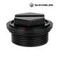 SW-26-862 | Swimables Pentair Filter 1.5" Drain Plug | 86202000 in black showing threaded design for pool supplies at Discount Pool Mart.
