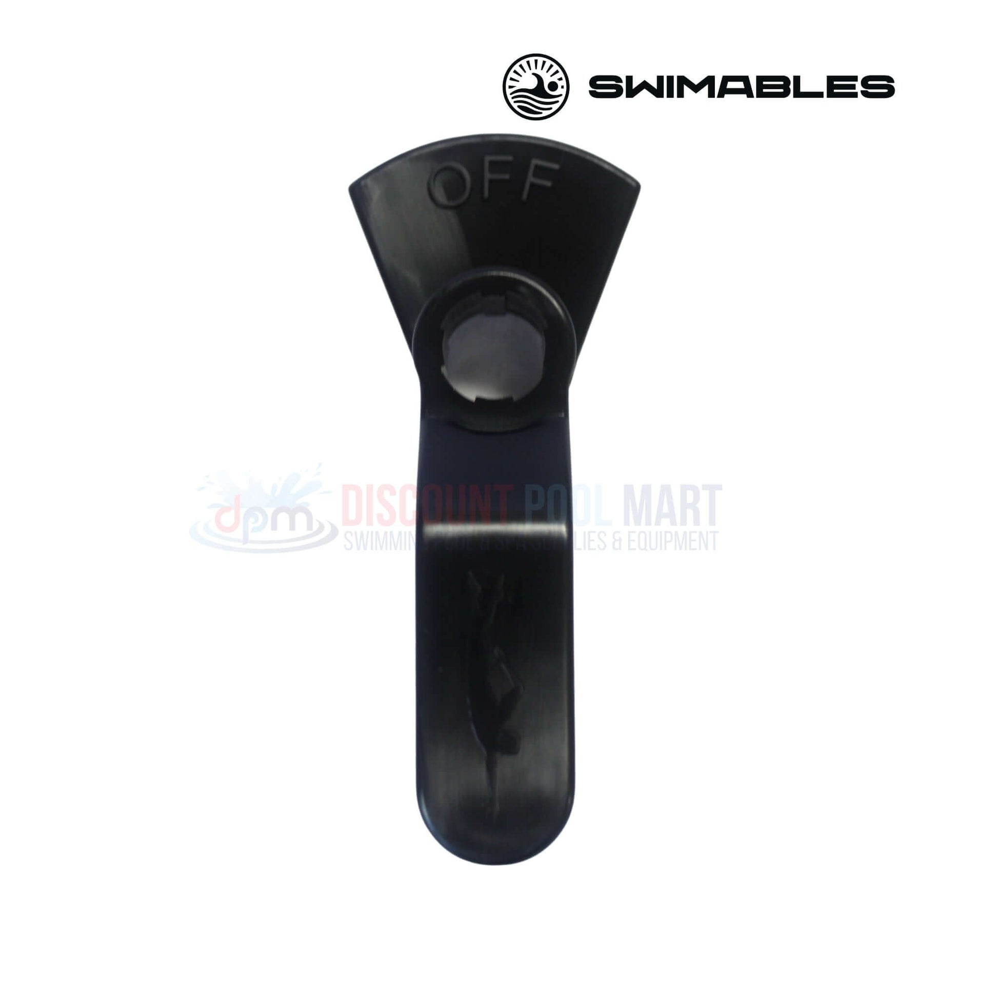 SW-35-500 | Swimables Jandy Pro Series Valve Hand | 3500+ in black, with OFF indicator, perfect for pool supplies from Discount Pool Mart.