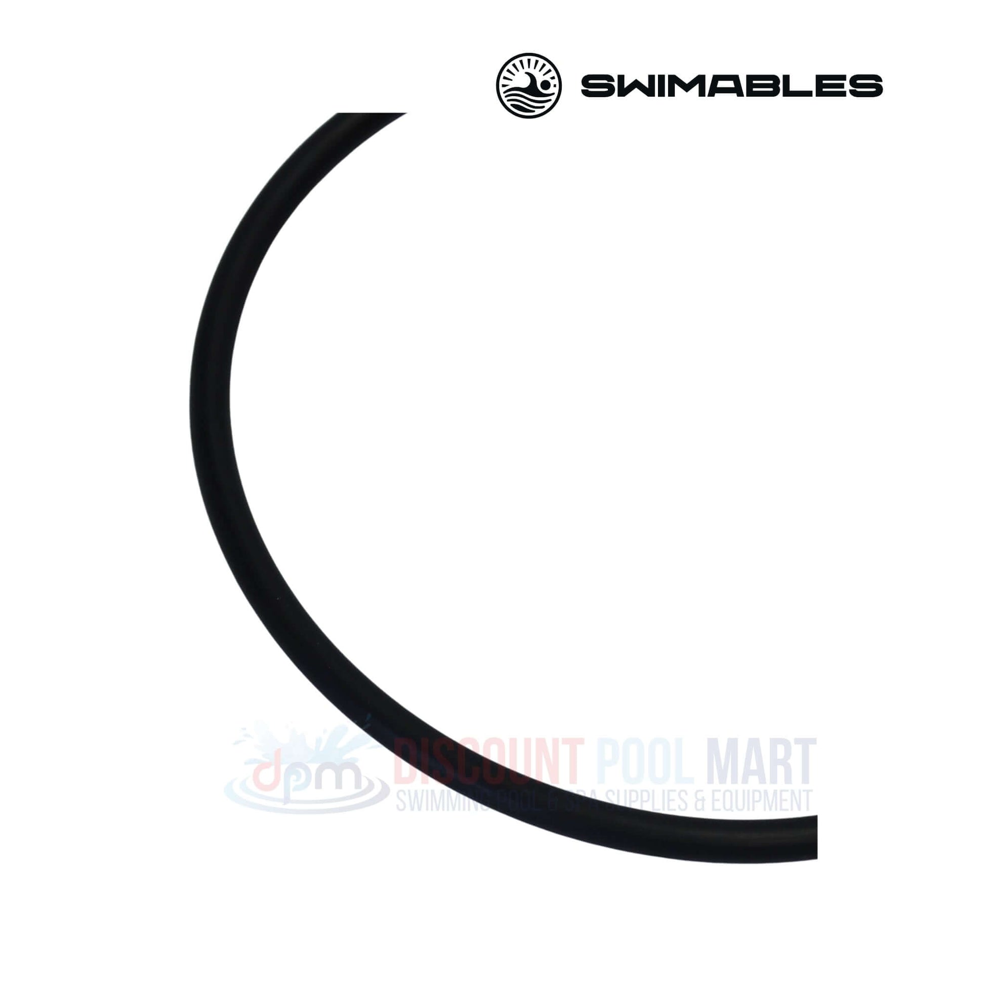 SW-80-012 | Swimables Hayward Super II Strainer Lid O-Ring | SPX3000S, black sealing ring for pool maintenance, from Discount Pool Mart.