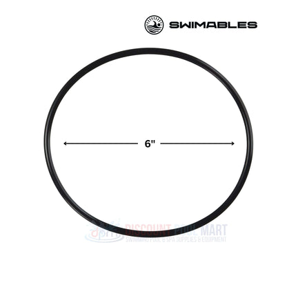 SW-80-150 | Swimables SuperFlo Lid O-Ring | 357255, 6-inch black sealing ring for SuperFlo pumps, pool supplies from Discount Pool Mart.