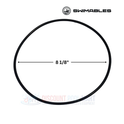 SW-80-239 | Swimables Pentair SuperFlo Seal Plate O-Ring | 355619, black O-ring, 8 1/8" diameter, for pool pumps, Discount Pool Mart.