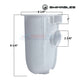 SW-90-320 Swimables Pump Basket for Hayward TriStar, 6 1/4" x 9 3/4", chemical-resistant ABS, from Discount Pool Mart.