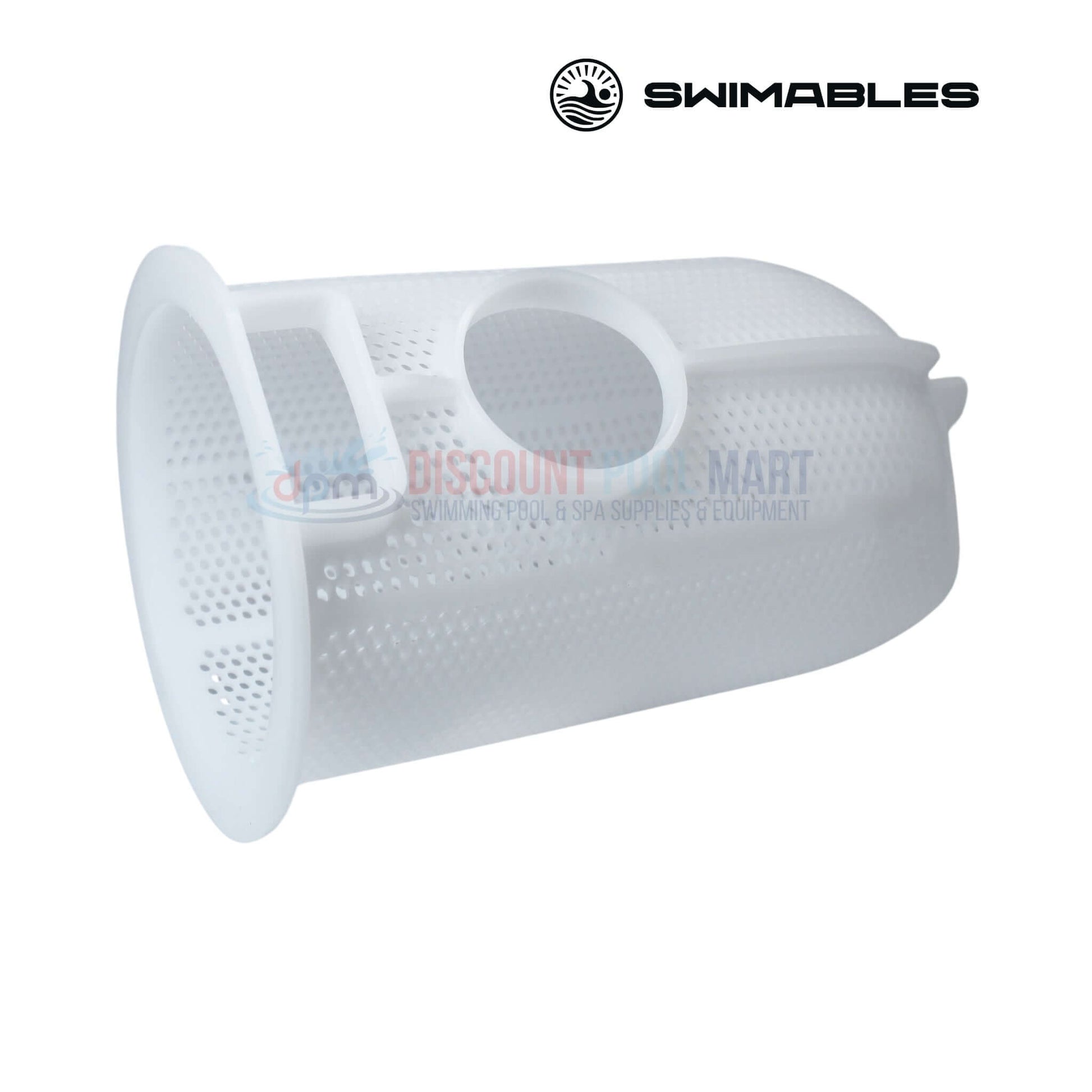 SW-90-320 Swimables Pump Basket for Hayward TriStar, white, durable ABS, replacement for SPX3200M, from Discount Pool Mart.