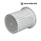 SW-91-099 | Swimables Inverted Skimmer Basket in white, durable design for pool debris collection from Discount Pool Mart.