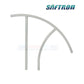 Saftron Triton Series Handrail with discount from DPM, pool safety handrail, TRTD-130, 30" W x 35" H, durable aluminum.