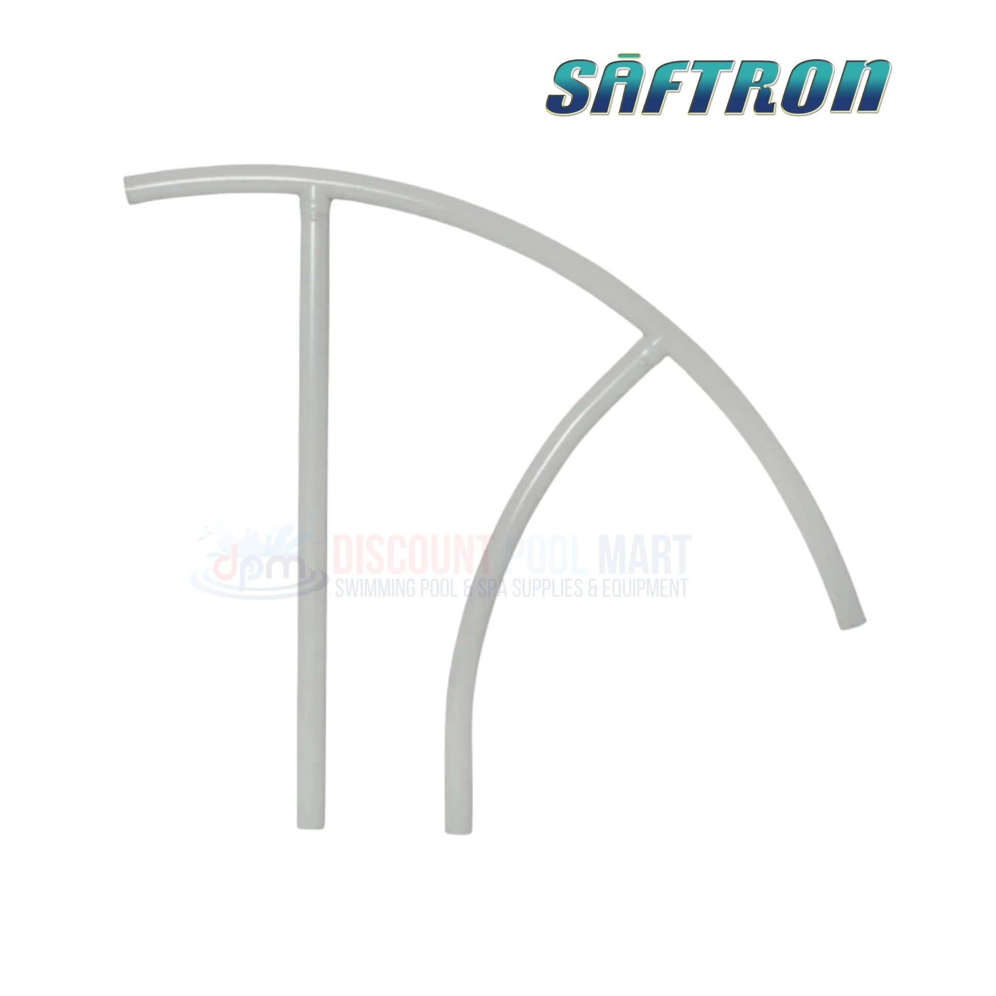 Saftron Triton Series Handrail with discount from DPM, pool safety handrail, TRTD-130, 30" W x 35" H, durable aluminum.