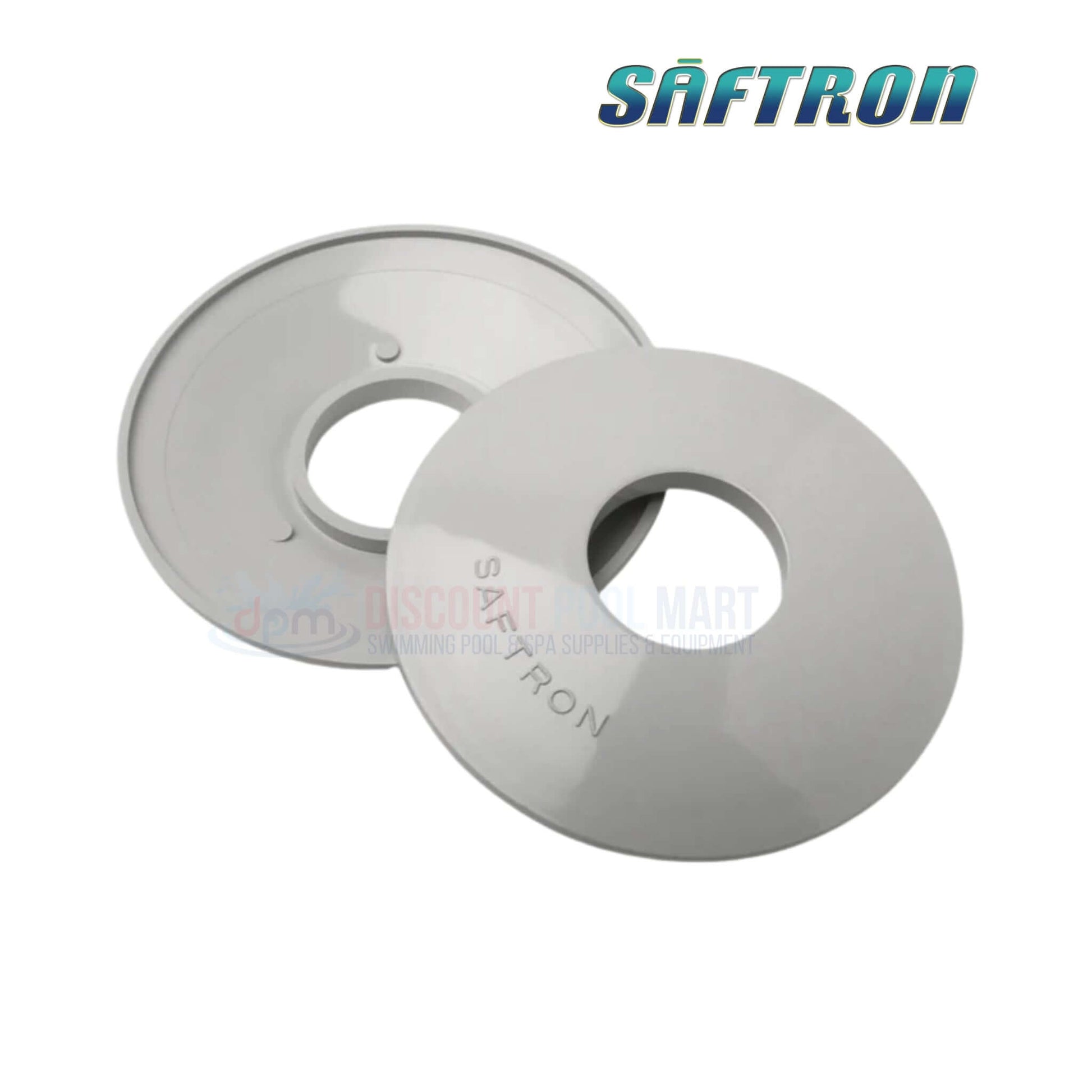 Saftron pool handrail caps, durable and sleek design, part of Discount Pool Mart, model TRTD-130