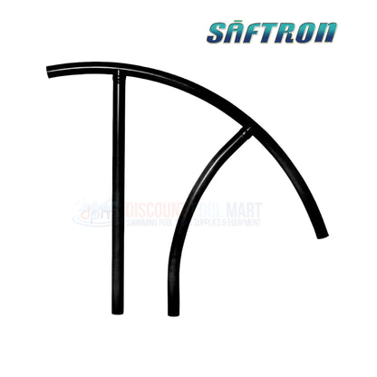 Saftron Triton Series Handrail TRTD-130 | 30" W x 35" H | Discount Pool Mart DPM | Durable, marine-grade aluminum handrail