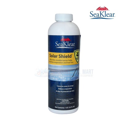 SeaKlear Solar Shield liquid pool cover 32oz, reduces evaporation & heat loss, from Discount Pool Mart DPM.