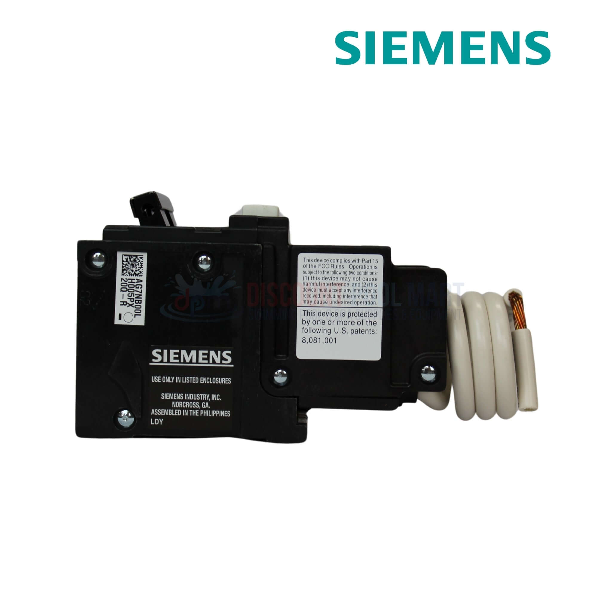 Siemens 2 Pole 20 Amp GFCI Circuit Breaker | QF220A | Q220GF